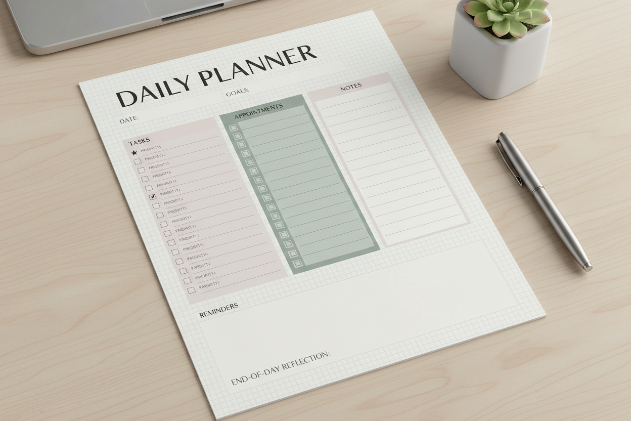 d. Daily Planner