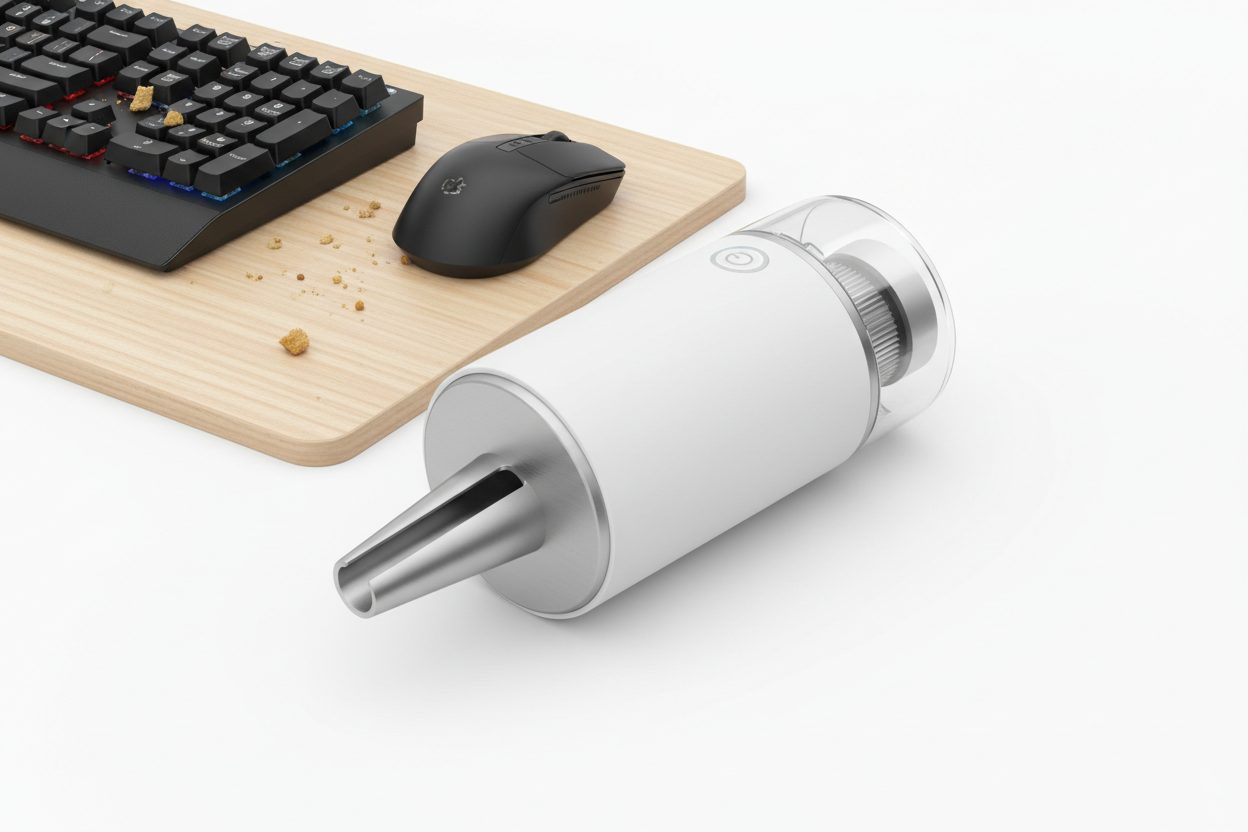 d. Desktop Vacuum Cleaner