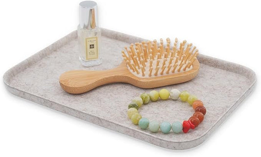 Welaxy Felt tray Lid for Storage Bins Drawer Organizer bin cap of box catchall entryway holder sleek minimalist lifestyle (Oatmeal Lid, S)