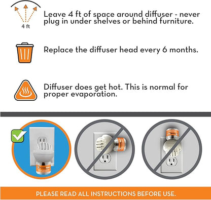 ThunderEase Dog Calming Pheromone Diffuser Kit | Powered by ADAPTIL | Vet Recommended to Relieve Separation Anxiety, Stress Barking and Chewing, and Fear of Fireworks & Thunderstorms (90 Day Supply)