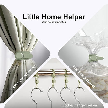 Nearockle Silicone Cable Ties Cord Organizer for Cable Management, 16PCS 4.2" and 7.1" Reusable Cable Organizer Electronic Accessories for Home, Office, Kitchen, School, Travel (Green)