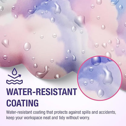 Premium Quality Cloud Wrist Rest Keyboard, Mouse Pad, Wrist Rest Pad, Wrist Rest for Computer Keyboard, Cloud Drink Coaster and Mouse Pad