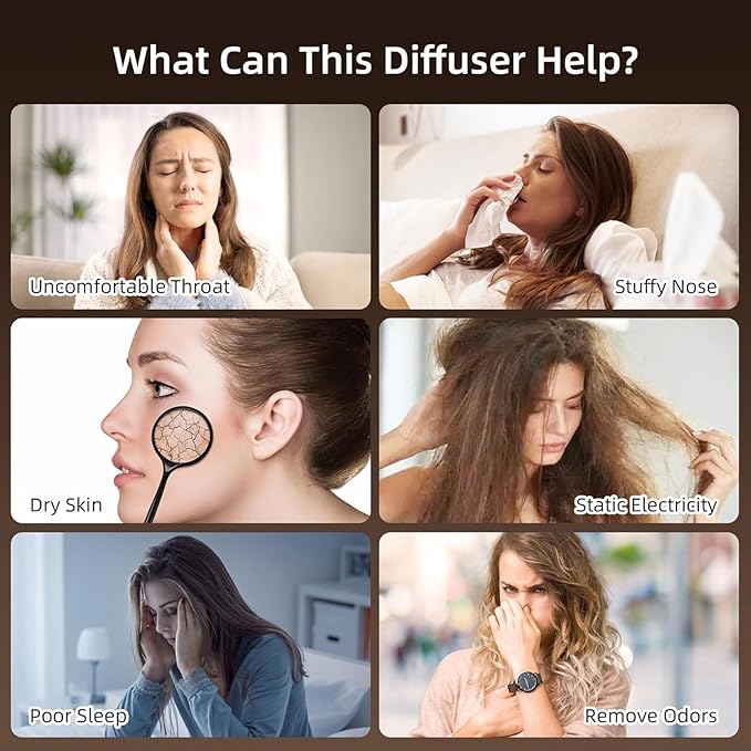 Train Diffusers for Essential Oils,300ml Magic Train Diffuser, Large Room Remote Control Aromatherapy Diffuser, Ultrasonic Cool Mist Humidifier Auto Off for Office Bedroom