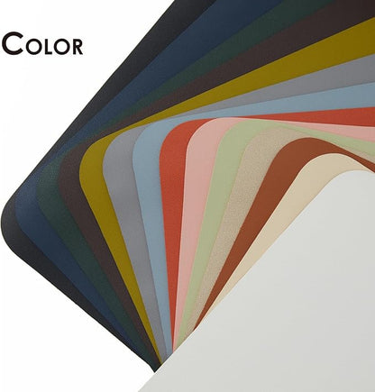 Large Desk Mat - 47.2"x 17" Non-Slip PU Desk Pad for Office and Home - Ideal for Large Mouse Pad and Desk Mats on Top of Desks(Olive Green)