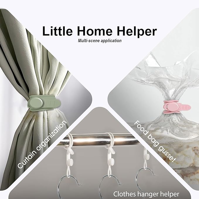 Nearockle Silicone Cable Ties Cord Organizer for Cable Management, 20PCS 4.2" and 7.1" Reusable Cable Organizer Electronic Accessories for Home, Office, Kitchen, School, Travel (5 Colors)