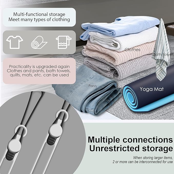 Nearockle Silicone Cable Ties Cord Organizer Cable Management, 16Pcs 4.2" and 7.1" Reusable Cable Organizer Electronic Accessories for Home, Office, Kitchen, School, Travel(Black&White)